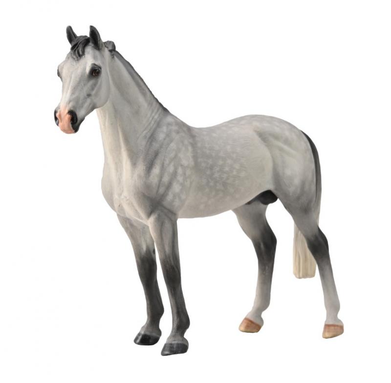 Hanoverian Stallion Dapple Grey - Collecta Figures: Animal Toys ...